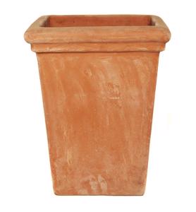 Terracini - Camelia Square Pot Planter - Terracotta